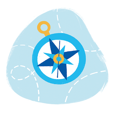 Compass Illustration